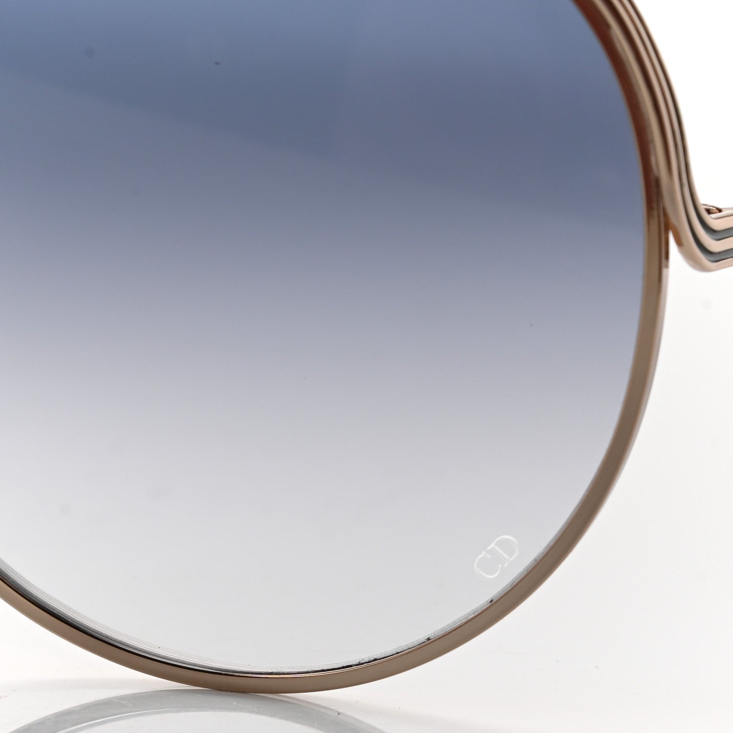 Christian Dior Metal EverDior Sunglasses Gold 6 of 10