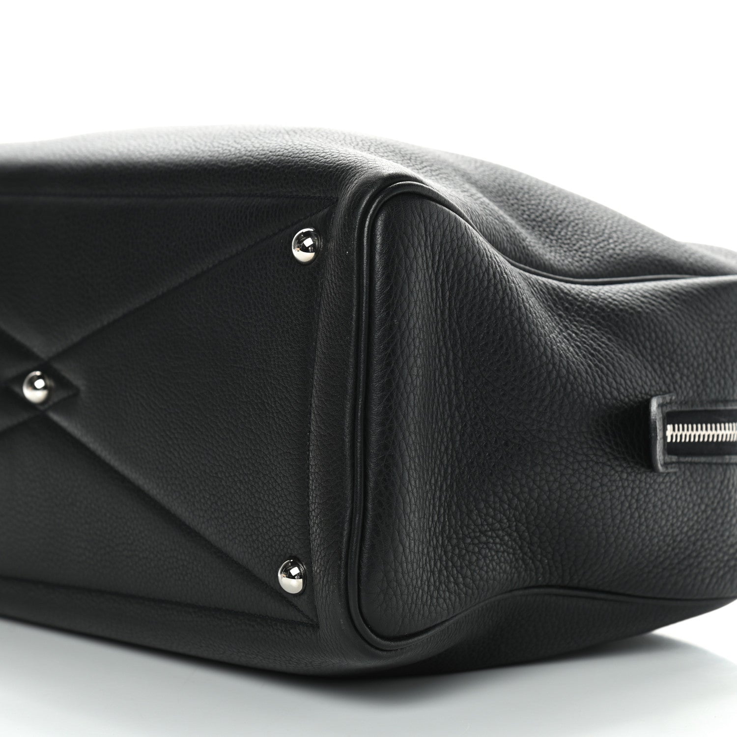 Hermes Taurillon Clemence Victoria II 35 Black 8 of 9