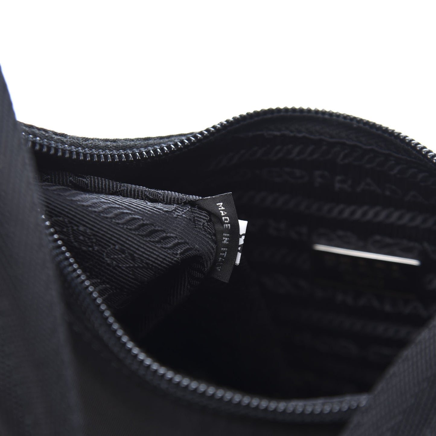 Tessuto Nylon Mini Re-Edition 2000 Bag Black