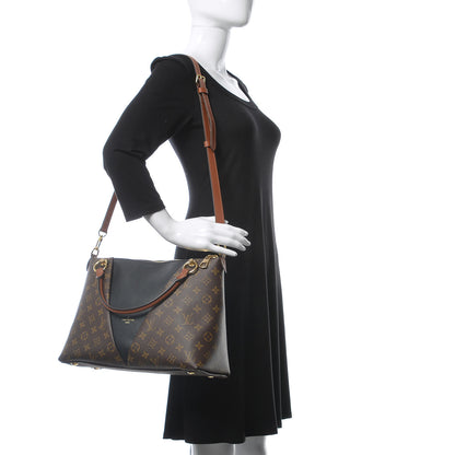 Louis Vuitton Monogram V Tote MM Black 2 of 9