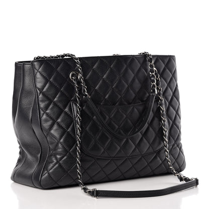 Chanel Caviar Quilted Urban Companion Shopping Tote Black 3 of 12