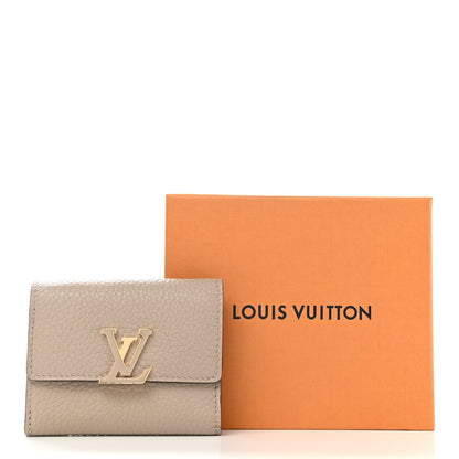 Louis Vuitton Taurillon Capucines XS Wallet Galet 7 of 7