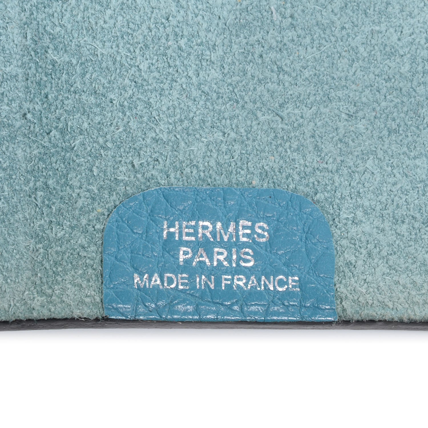 Hermes Togo Ulysse Mini Notebook Cover Blue Jean 7 of 8