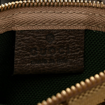 Gucci GG Monogram Web Large Giglio Tote Beige Brown 7 of 11