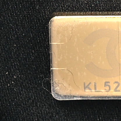 Chanel Washed Denim Quilted Small Chanel 25 Handbag Black 7 of 10