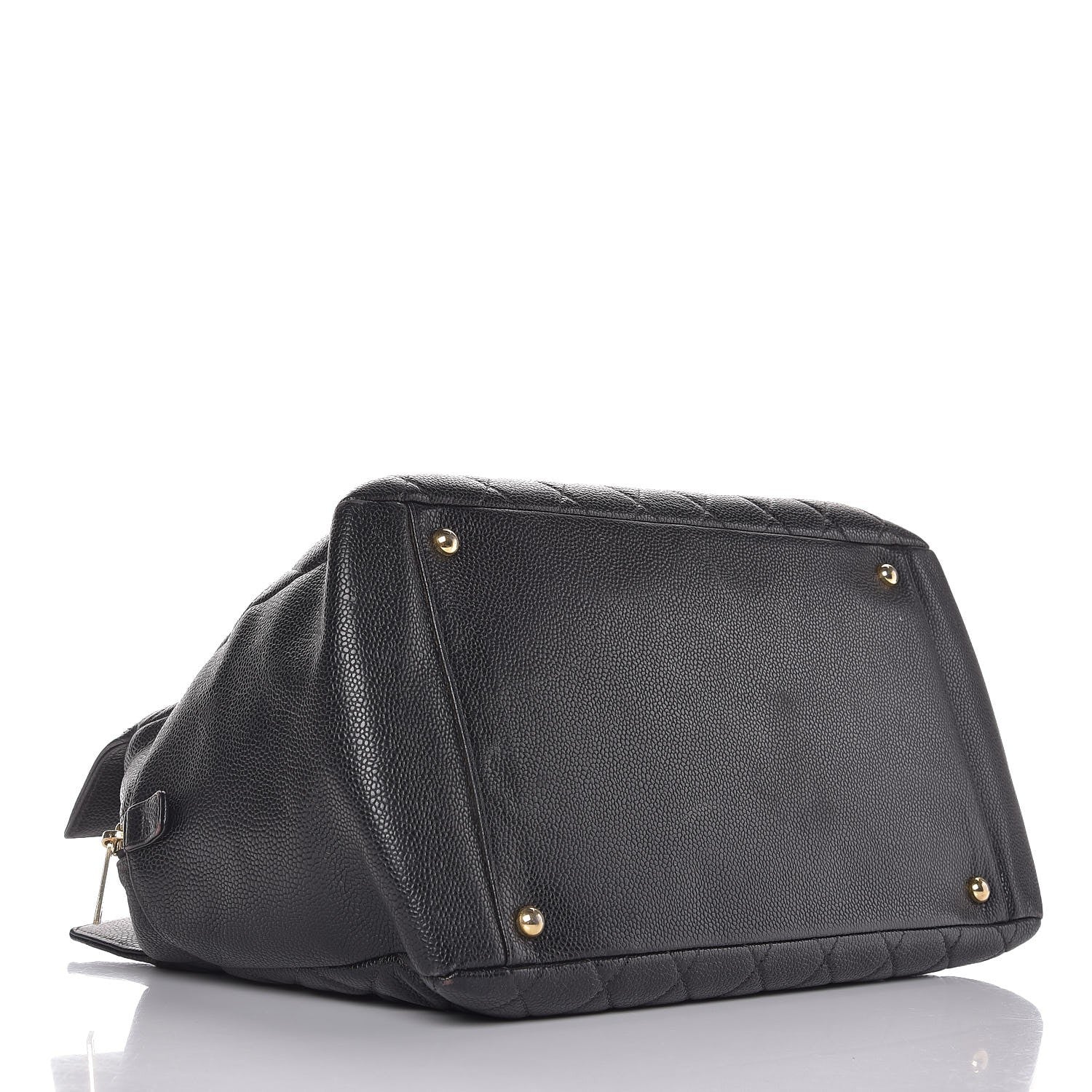 Chanel Caviar Quilted Grand Timeless Tote GTT Black 4 of 22