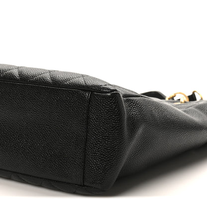 Chanel Caviar Quilted Petit Shopping Tote PST Black 10 of 10