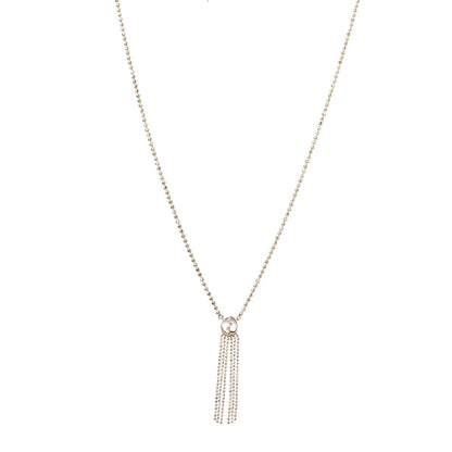 Gucci 18K Yellow Gold Icon Fringe Pendant Necklace 1 of 5