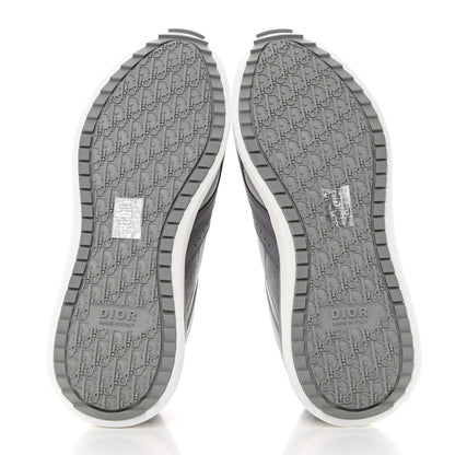 Christian Dior Technical Mesh Calfskin Mens B29 Sneakers 40 Grey 5 of 9