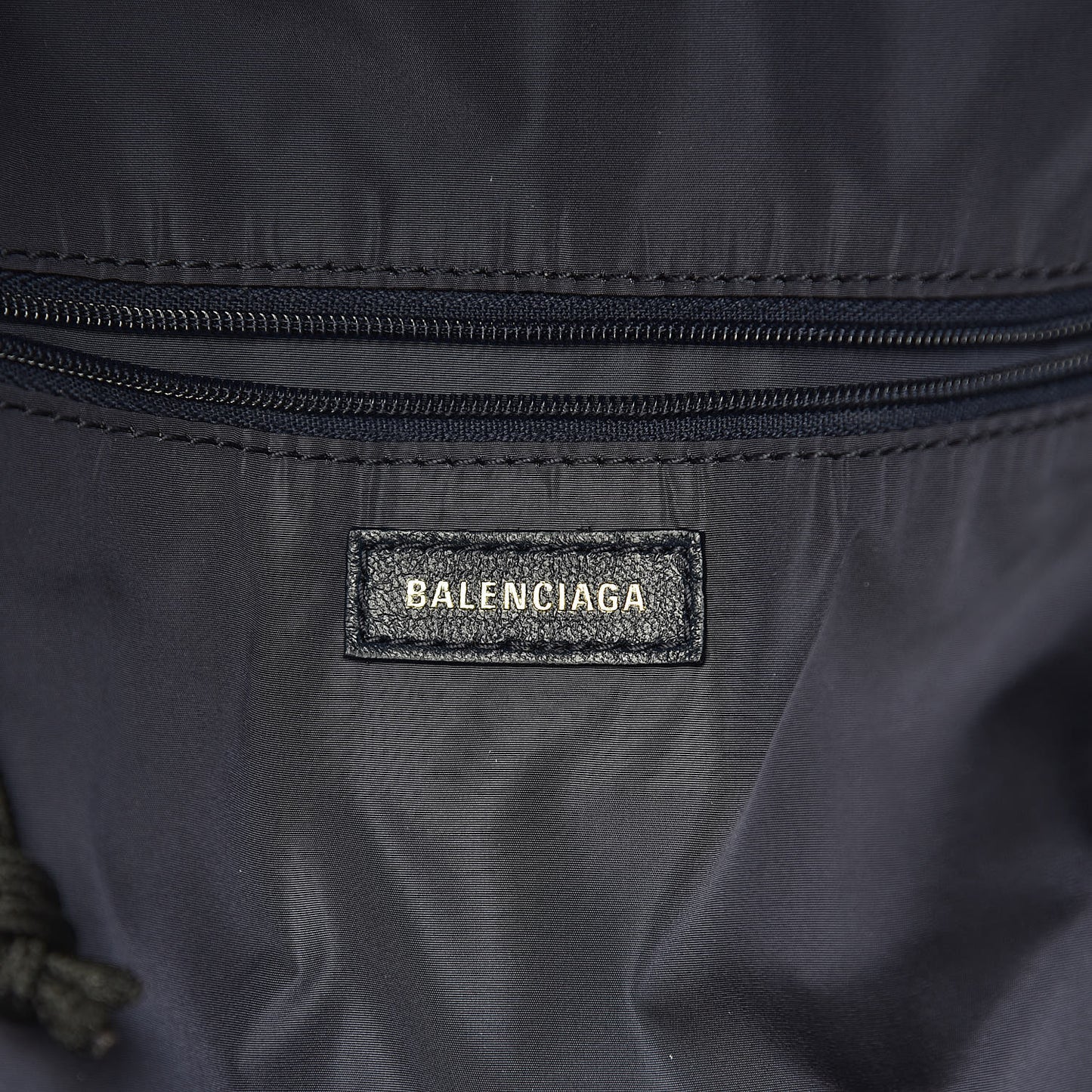 Sport Nylon Logo Embroidered Wheel Backpack Navy Blue Red