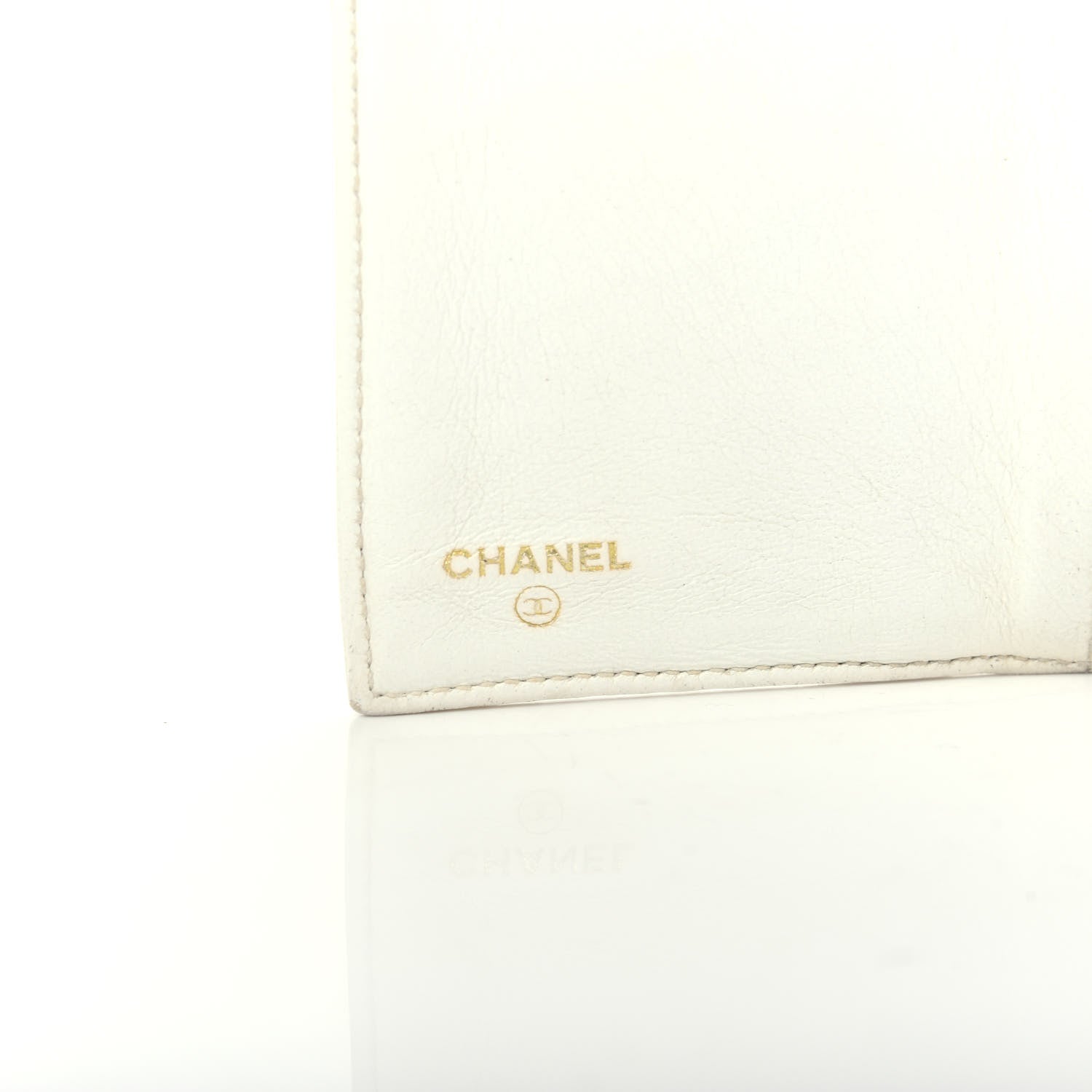 Chanel Caviar Timeless CC Wallet White 6 of 8