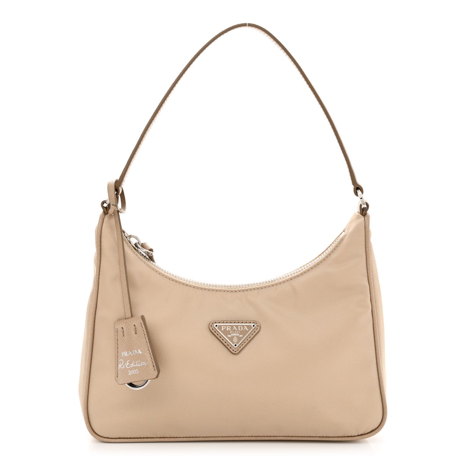 Prada Re-Nylon Saffiano Mini Re-Edition 2005 Bag Deserto 1 of 11