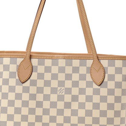 Louis Vuitton Damier Azur Neo Neverfull MM 7 of 9