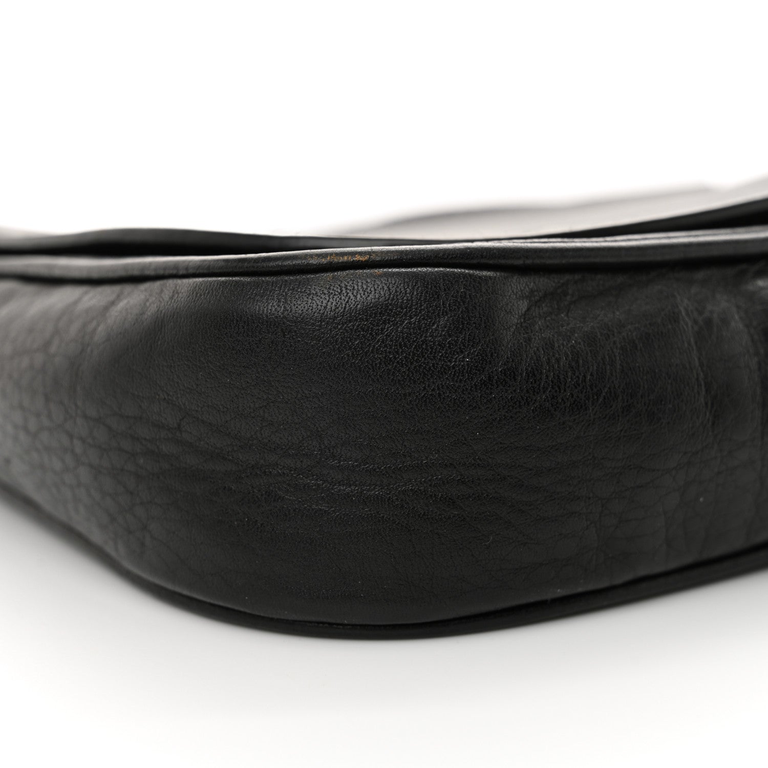 Gucci Pebbled Calfskin Medium Soho Flap Crossbody Black 9 of 12