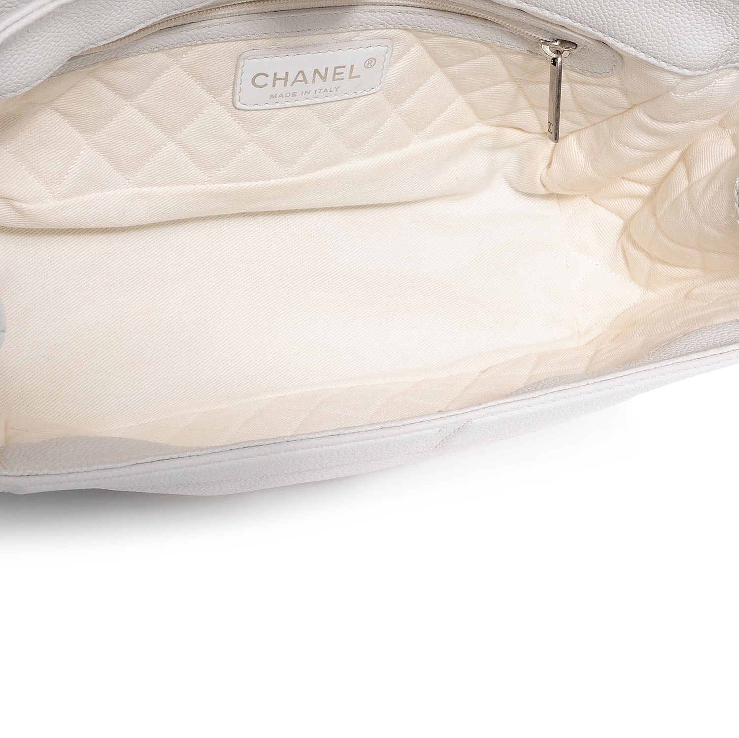 Chanel Caviar Outdoor Ligne Accordion Flap White 6 of 9