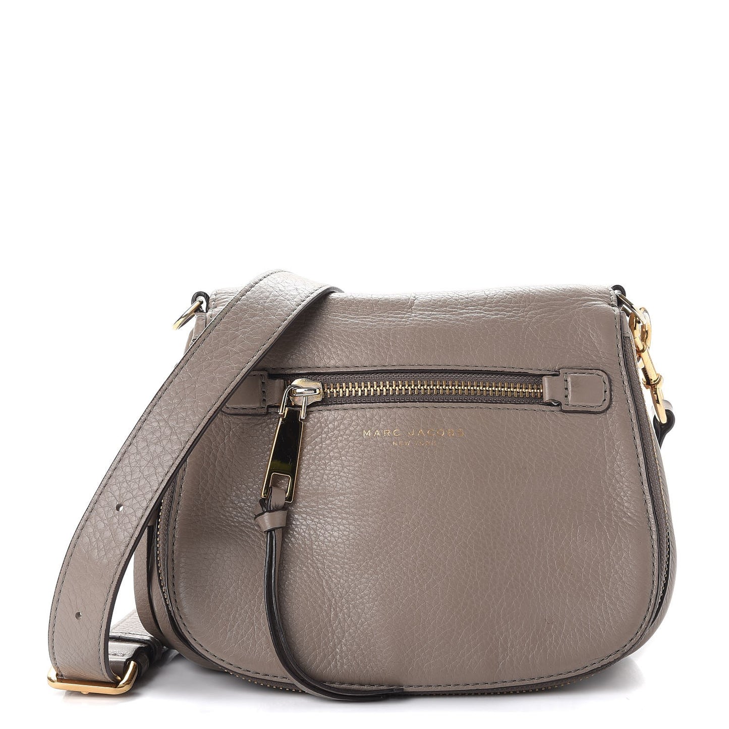 Pebbled Calfskin Recruit Nomad Crossbody Mink