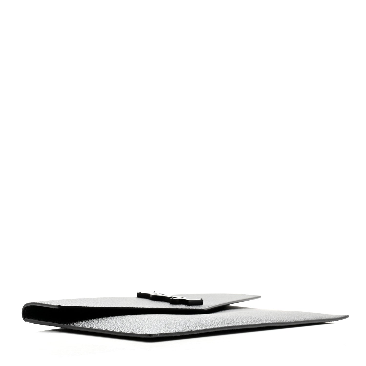 Saint Laurent Grain De Poudre Uptown Pouch Black 4 of 9
