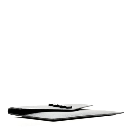 Saint Laurent Grain De Poudre Uptown Pouch Black 4 of 9