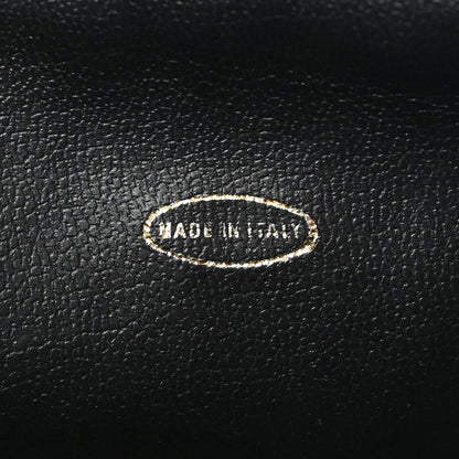 Chanel Lambskin Vanity Cosmetic Bag Black 7 of 9