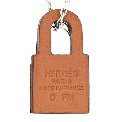 Hermes Swift Small O'Kelly Pendant Necklace Gold 5 of 5