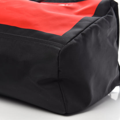 Givenchy Nylon Large Ice Cooler Pandora Messenger Black Red 11 of 11