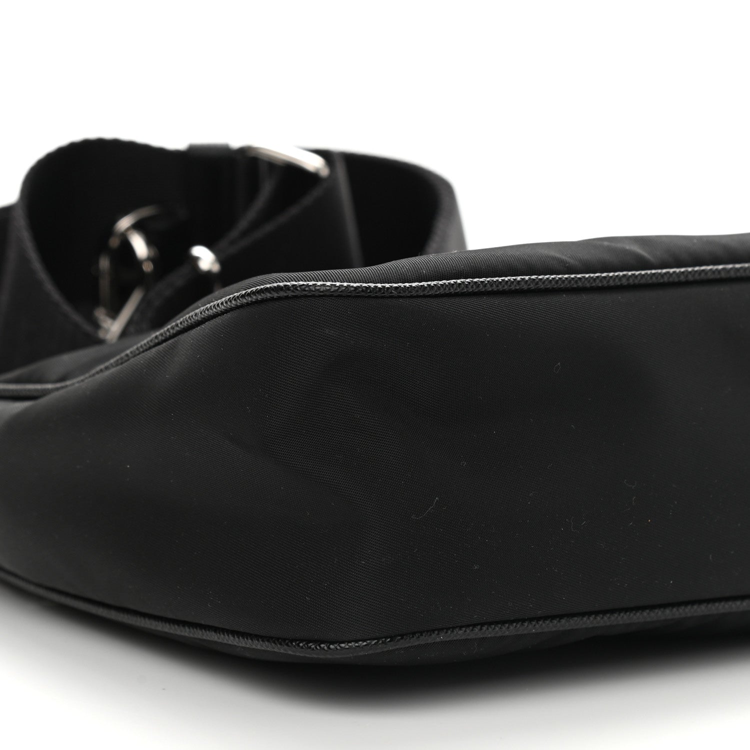 Prada Nylon Re-Edition 2005 Shoulder Bag Black 9 of 10