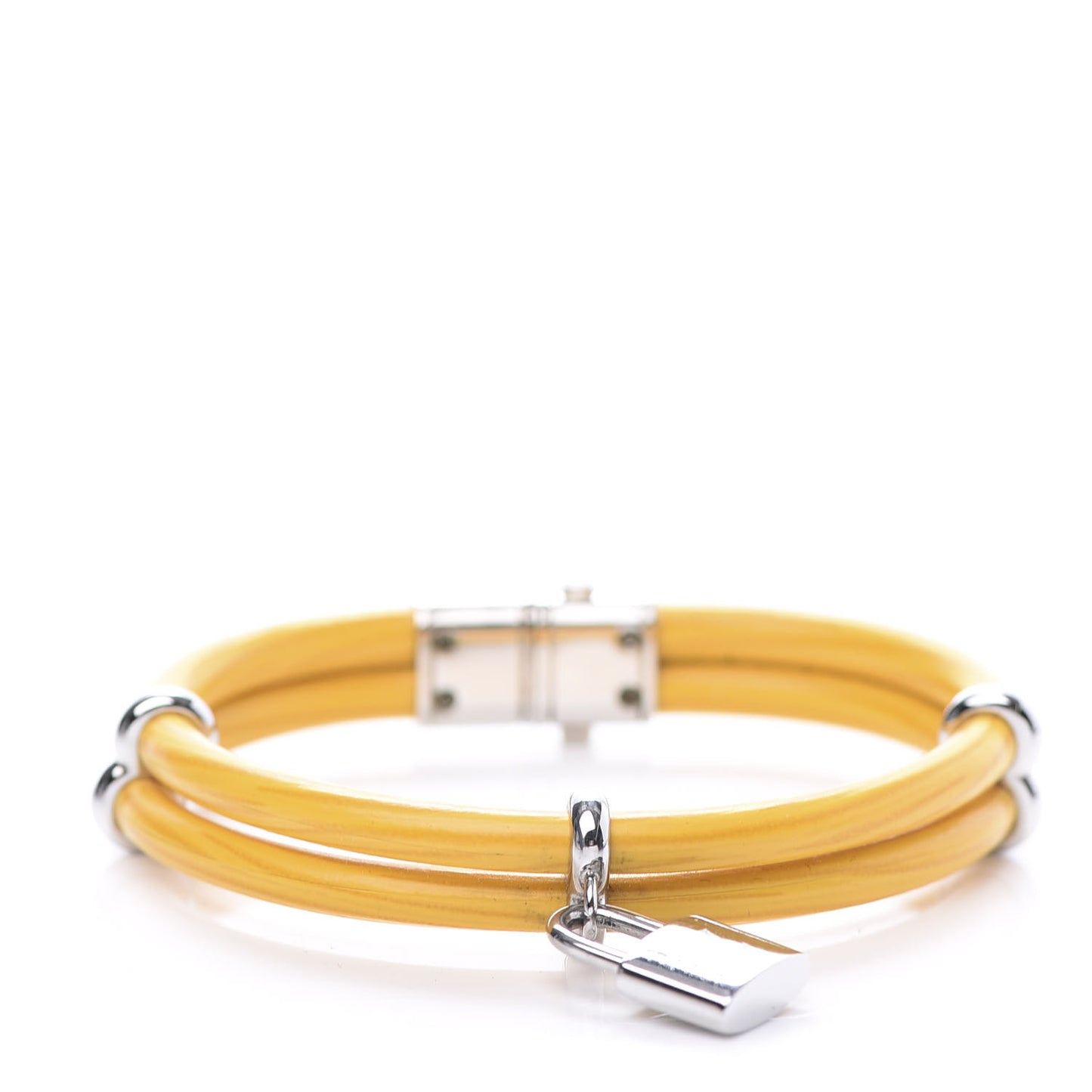 Epi Keep It Twice Bracelet 17 Citron