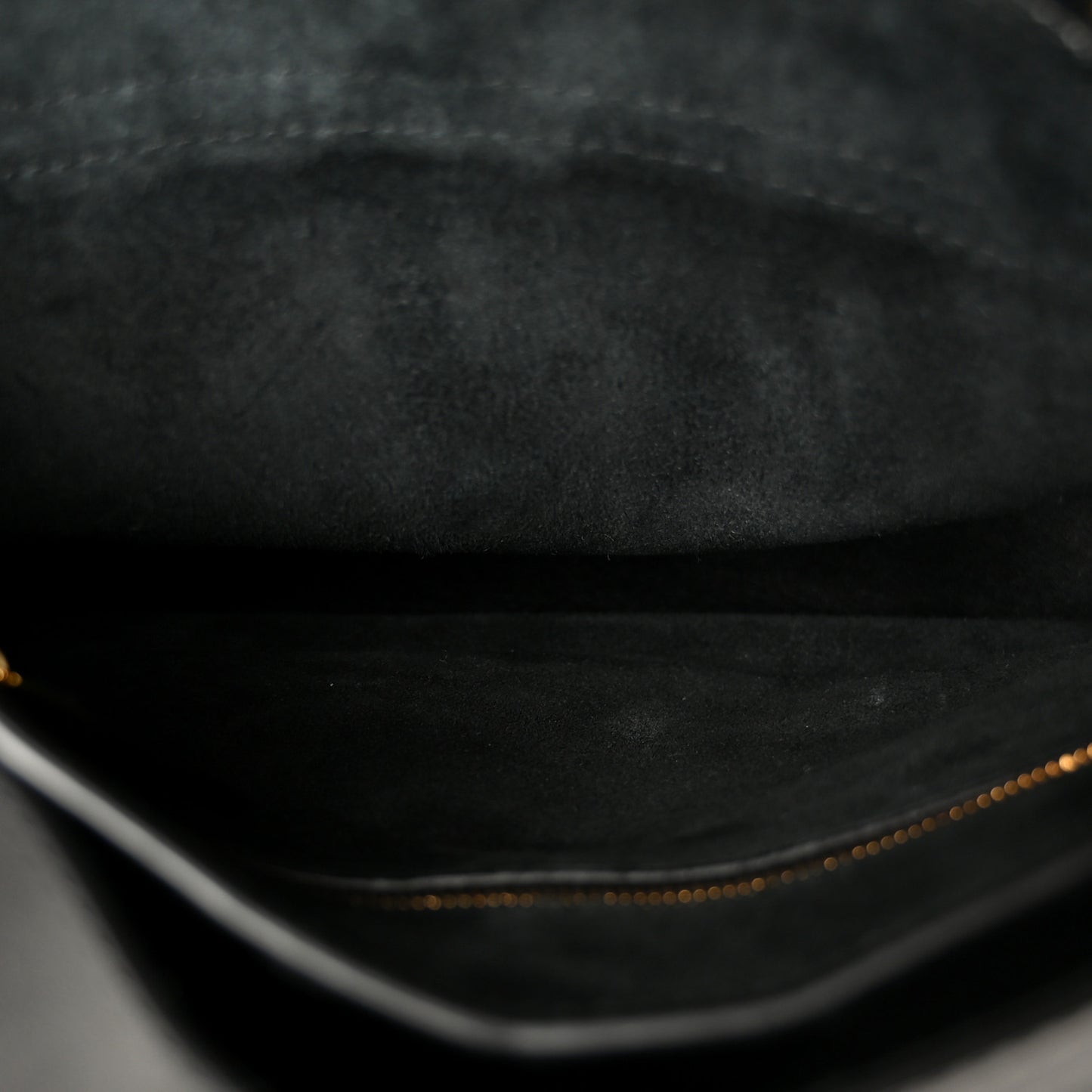 Silky Calfskin Small Ciao Ciao Black