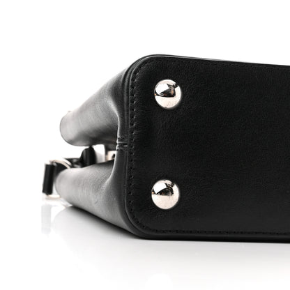 Louis Vuitton Smooth Calfskin Crystal Flowers Capucines BB Black 8 of 9