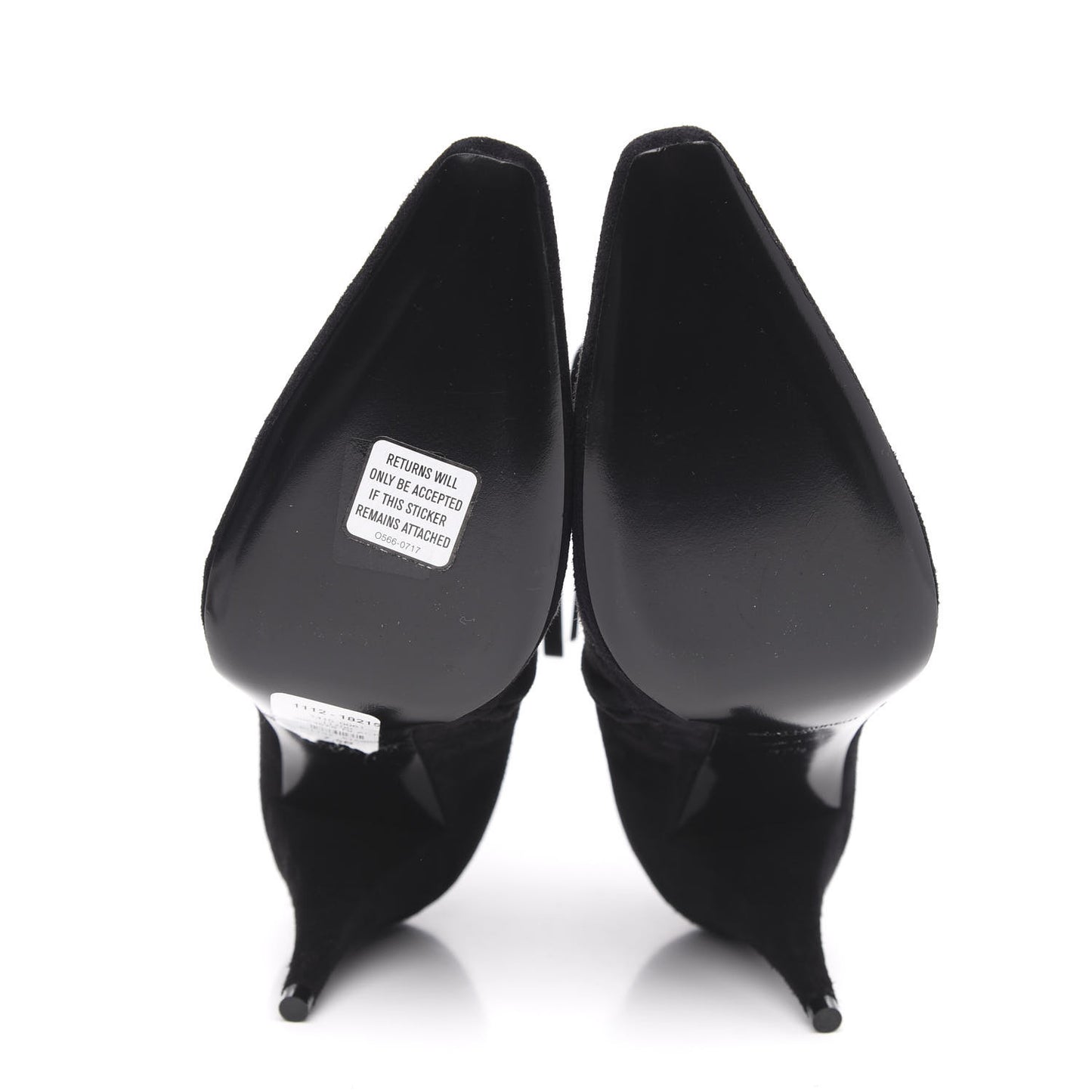 Suede Kiki Ankle 85 Zip Boot 37.5 Black