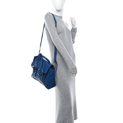 3.1 Phillip Lim Textured Calfskin Medium Pashli Satchel Cobalt 2 of 8