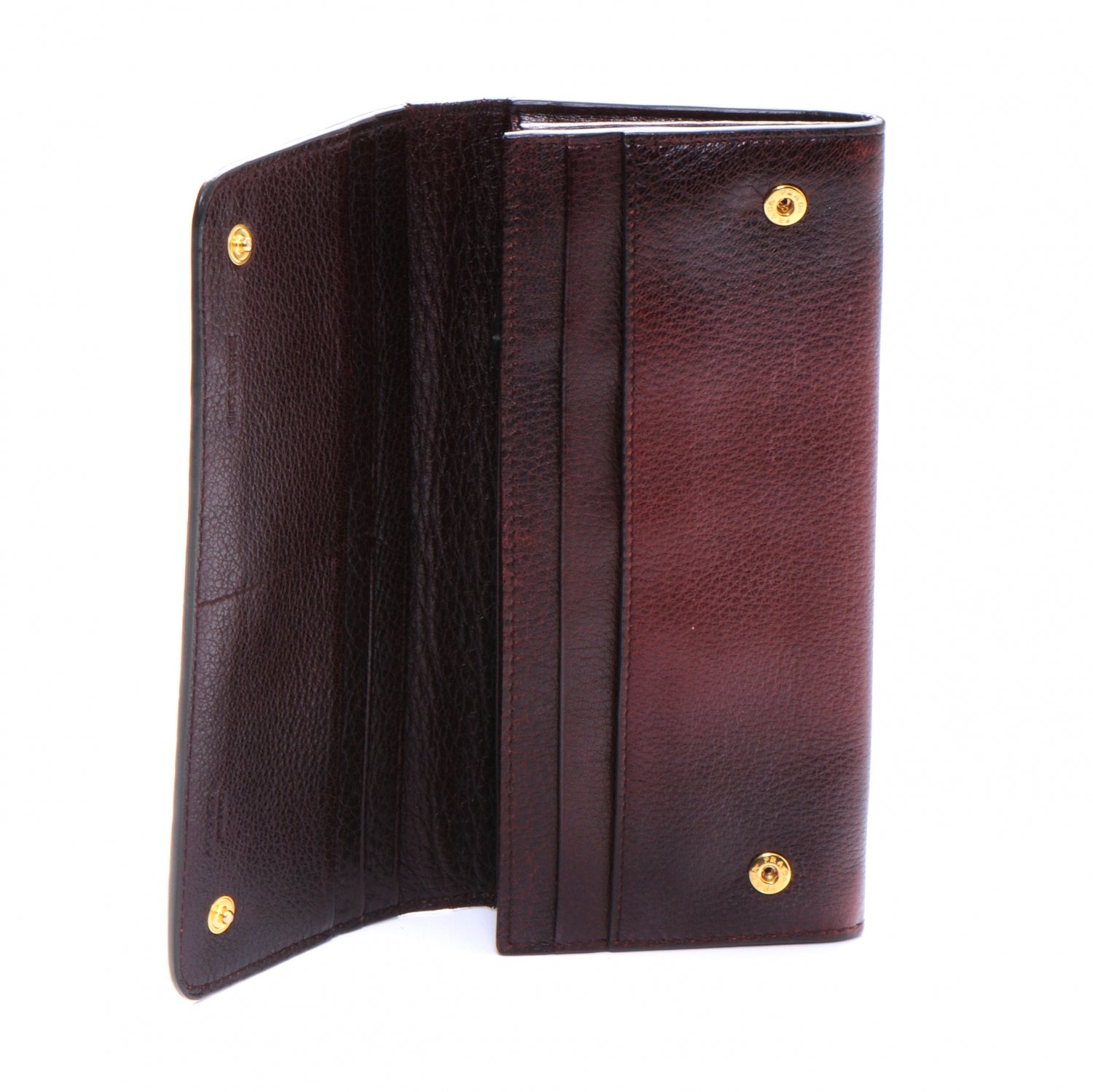 Prada Cervo Antik Metal Wallet Etrusco 5 of 9
