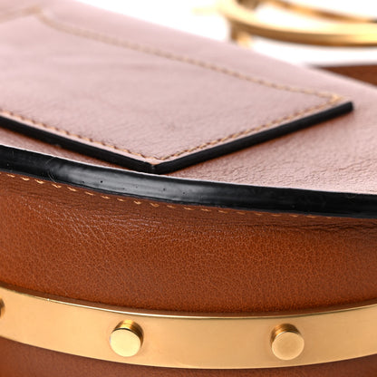 Chloe Calfskin Small Nile Bracelet Minaudiere Bag Caramel 13 of 16