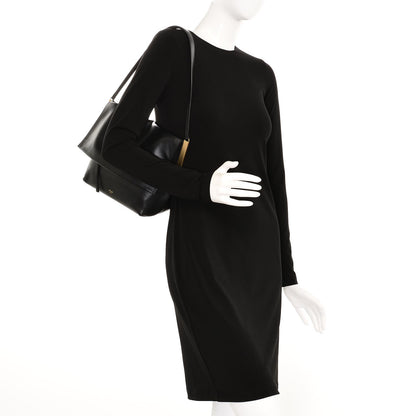 Celine Smooth Calfskin Flap Clasp Bag Black 2 of 7