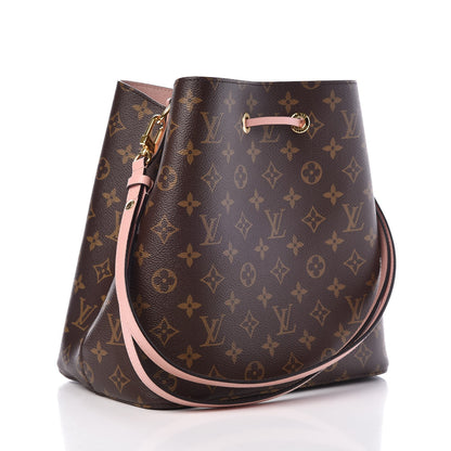 Louis Vuitton Monogram Neonoe MM Rose Poudre 3 of 8