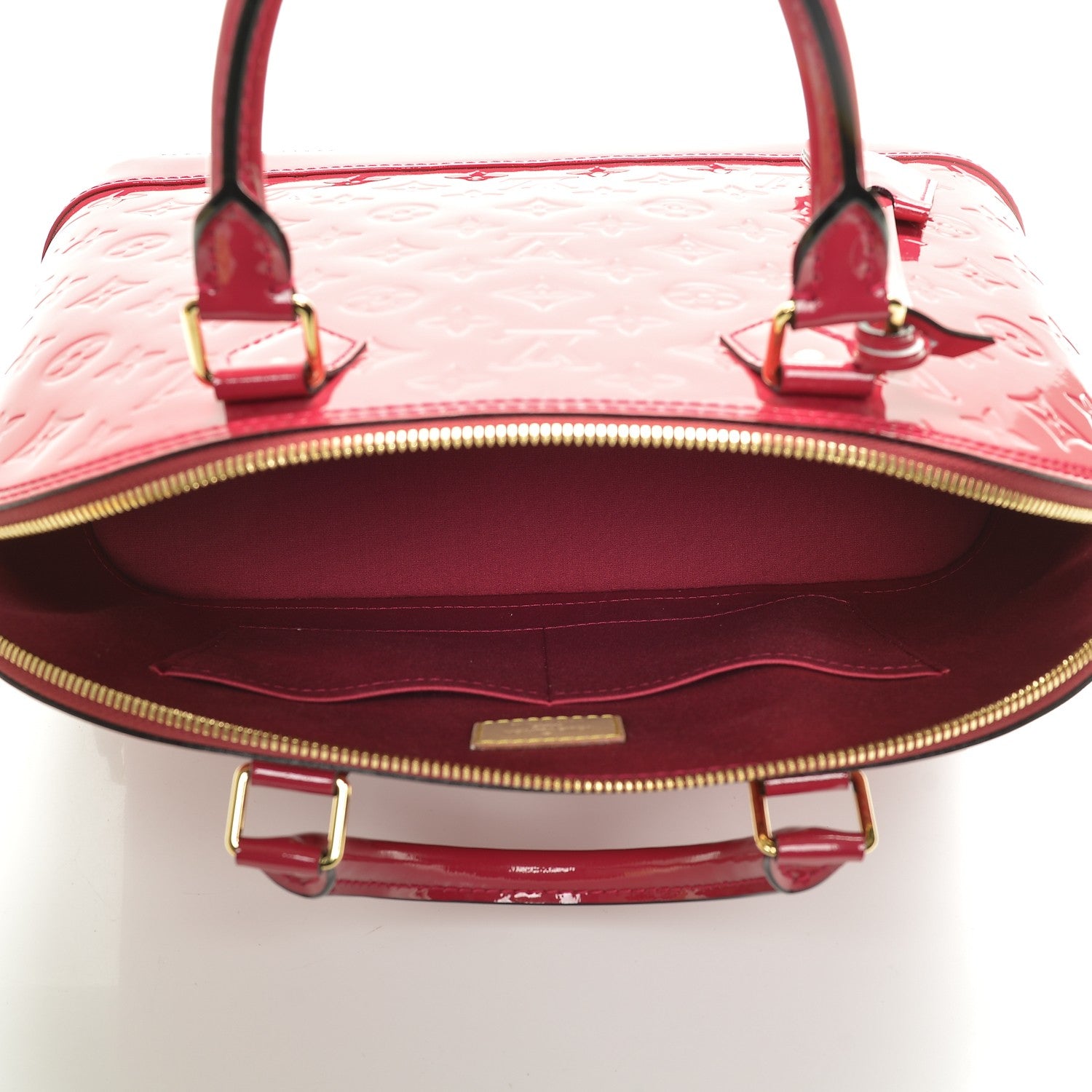 Louis Vuitton Vernis Alma MM Rose Indien 5 of 6