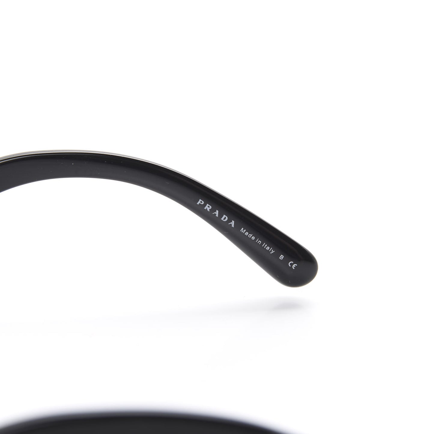 Acetate Baroque Sunglasses SPR 27O Grey Black