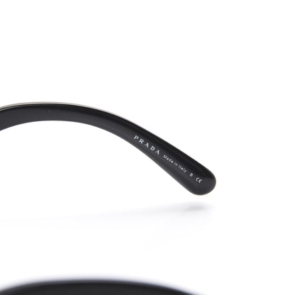 Prada Acetate Baroque Sunglasses SPR 27O Grey Black 6 of 7