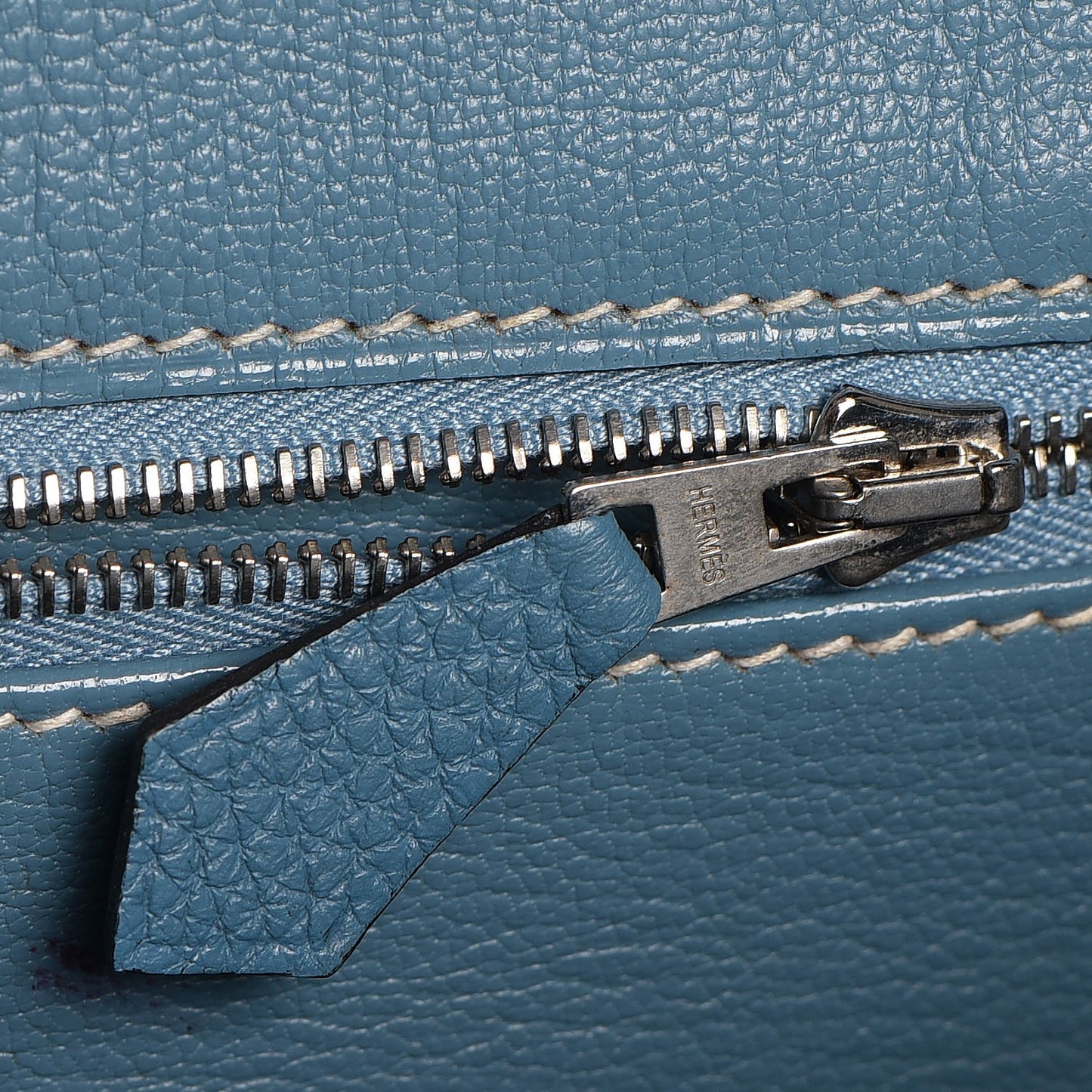 Togo Birkin 30 Blue Jean