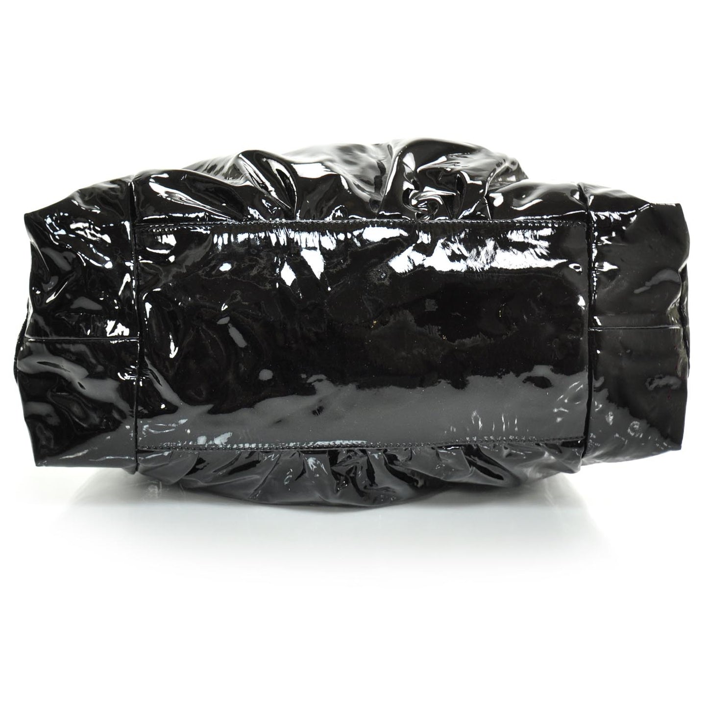 Patent Leather Hysteria Tote Black