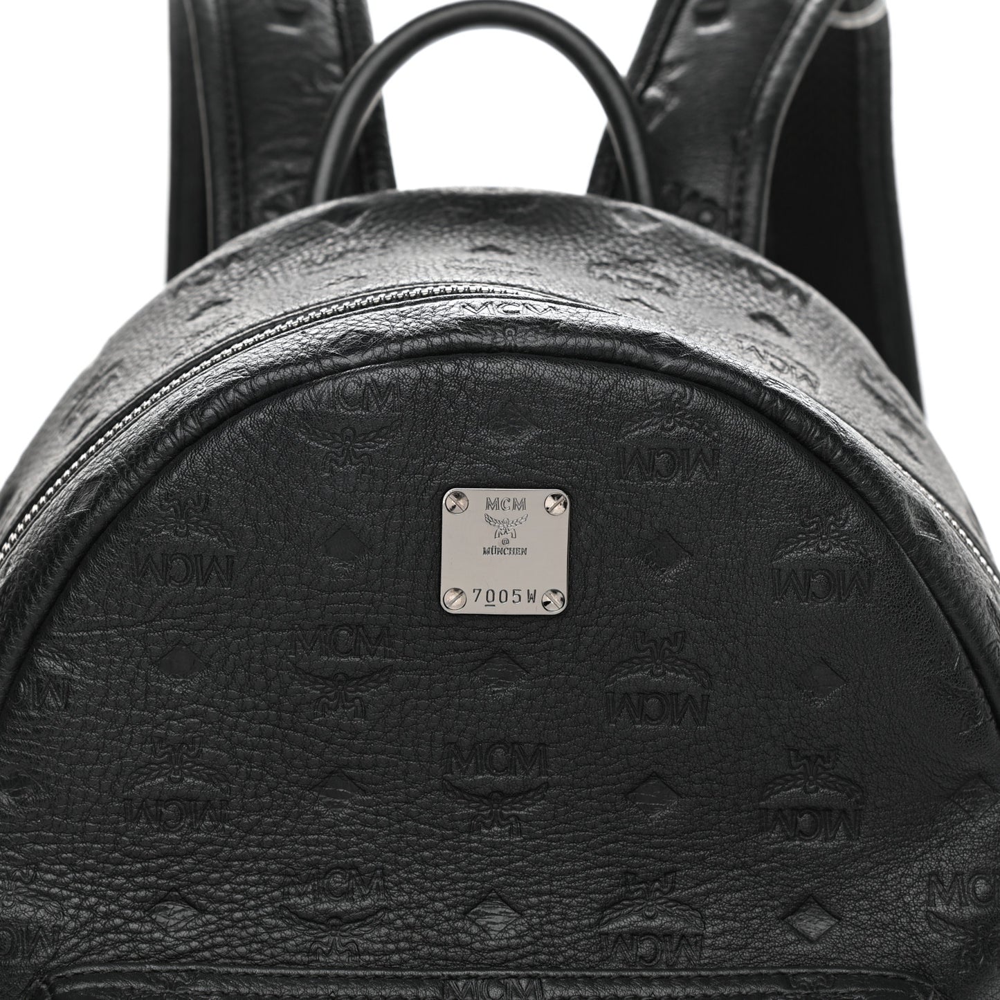 Calfskin Ottomar Small Stark Backpack Black