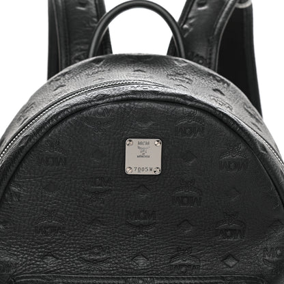 MCM Calfskin Ottomar Small Stark Backpack Black 8 of 10