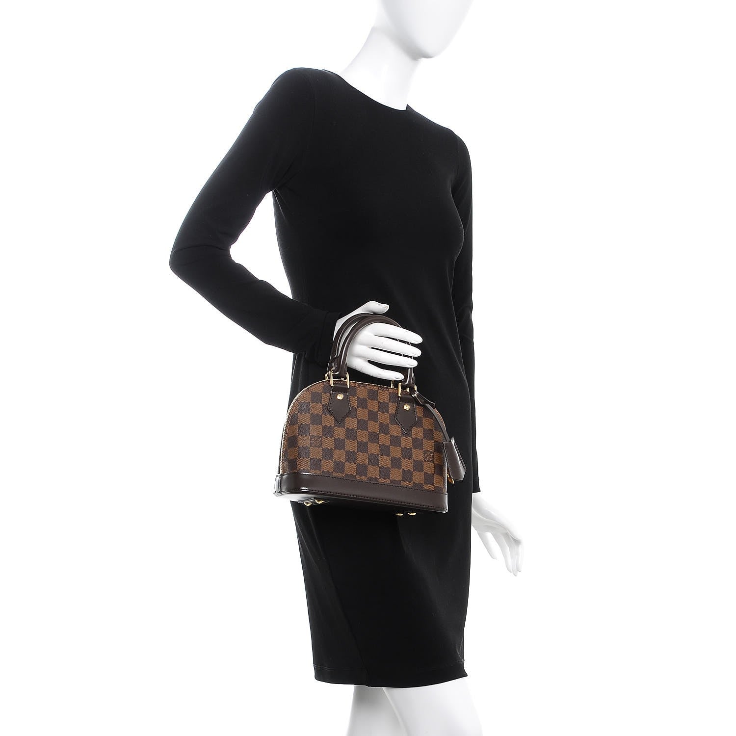 Louis Vuitton Damier Ebene Alma BB 3 of 8