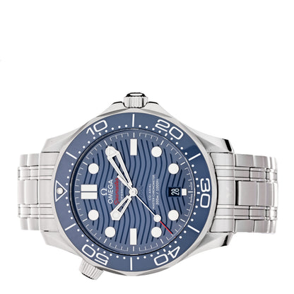 Omega Stainless Steel 42mm Seamaster Diver 300M Automatic Watch Blue 210.30.42.20.03.001 2 of 6