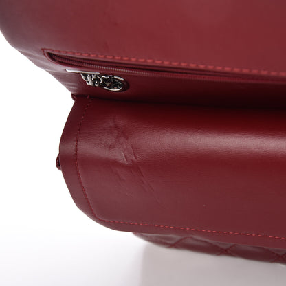 Chanel Patent Caviar Quilted 2.55 Reissue 226 Flap Burgundy 9 of 11