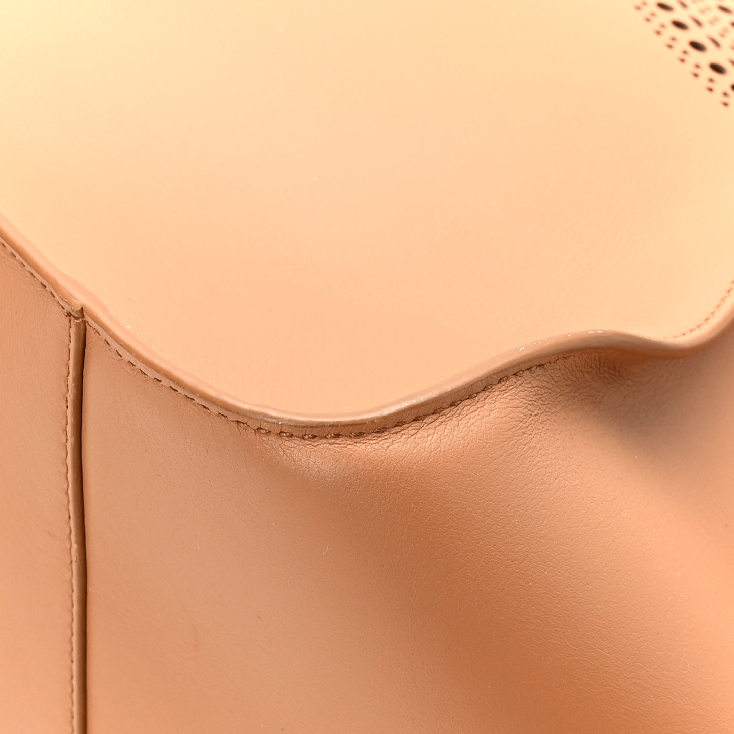 Calfskin Vienne Lili 24 Tote Brun Dore