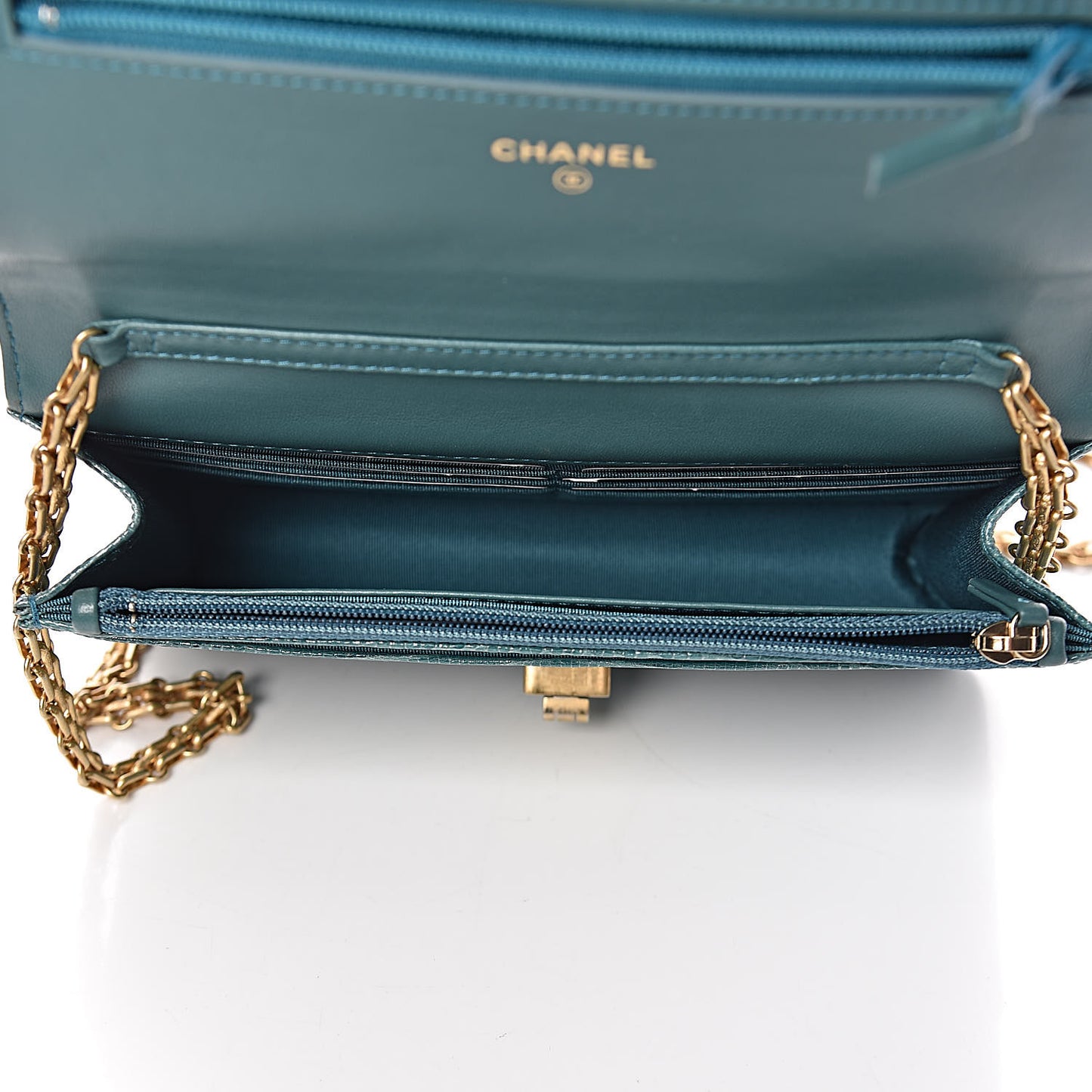 Lizard Reissue Wallet on Chain WOC Green