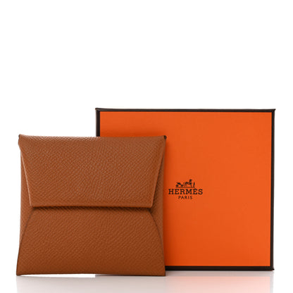 Hermes Epsom Bastia Coin Purse Gold 7 of 7