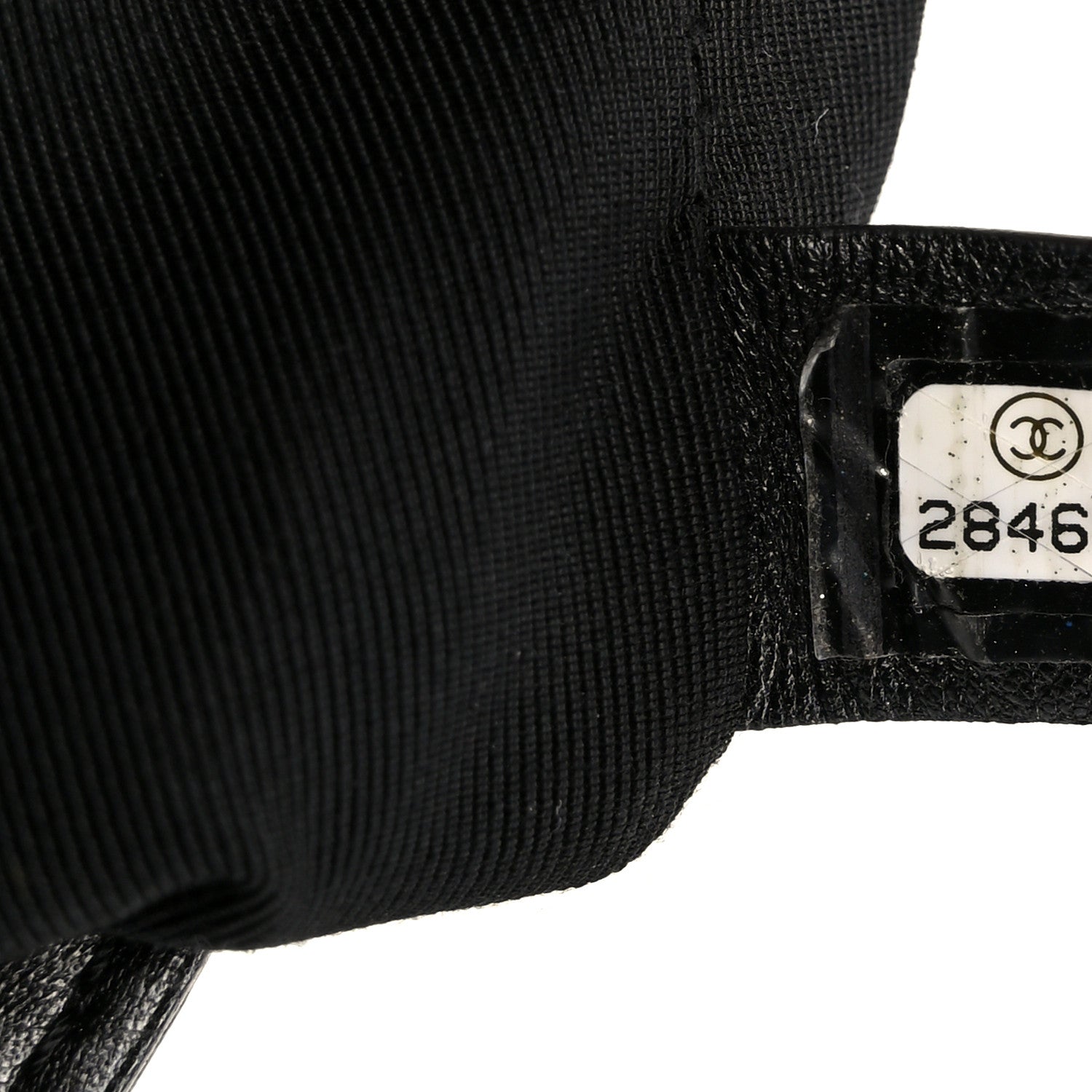 Chanel Crumpled Calfskin Quilted 31 Large Shopping Bag Black 7 of 10