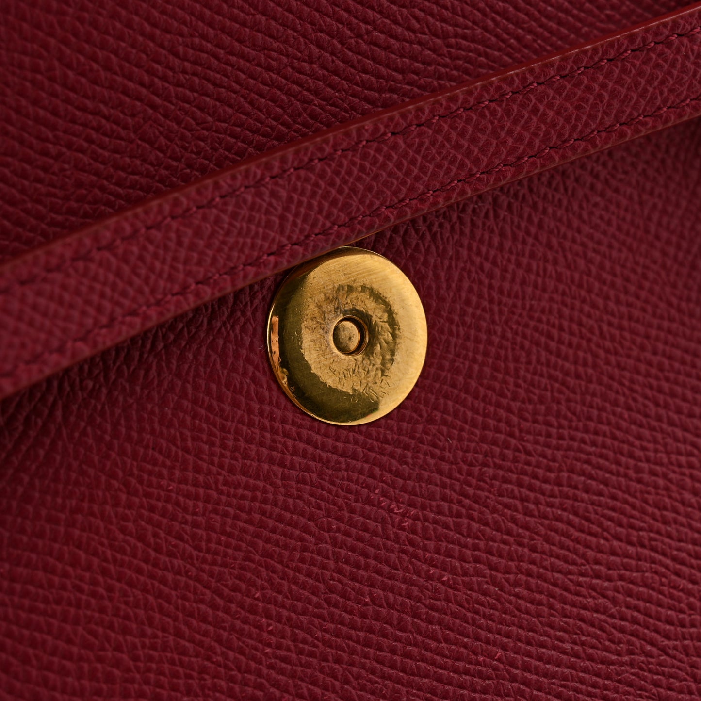 Grained Calfskin Nano Belt Bag Acai